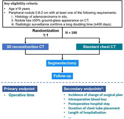 Three-dimensional computed tomography reconstruction in video-assisted thoracoscopic segmentectomy (DRIVATS): A prospective, multicenter randomized controlled trial